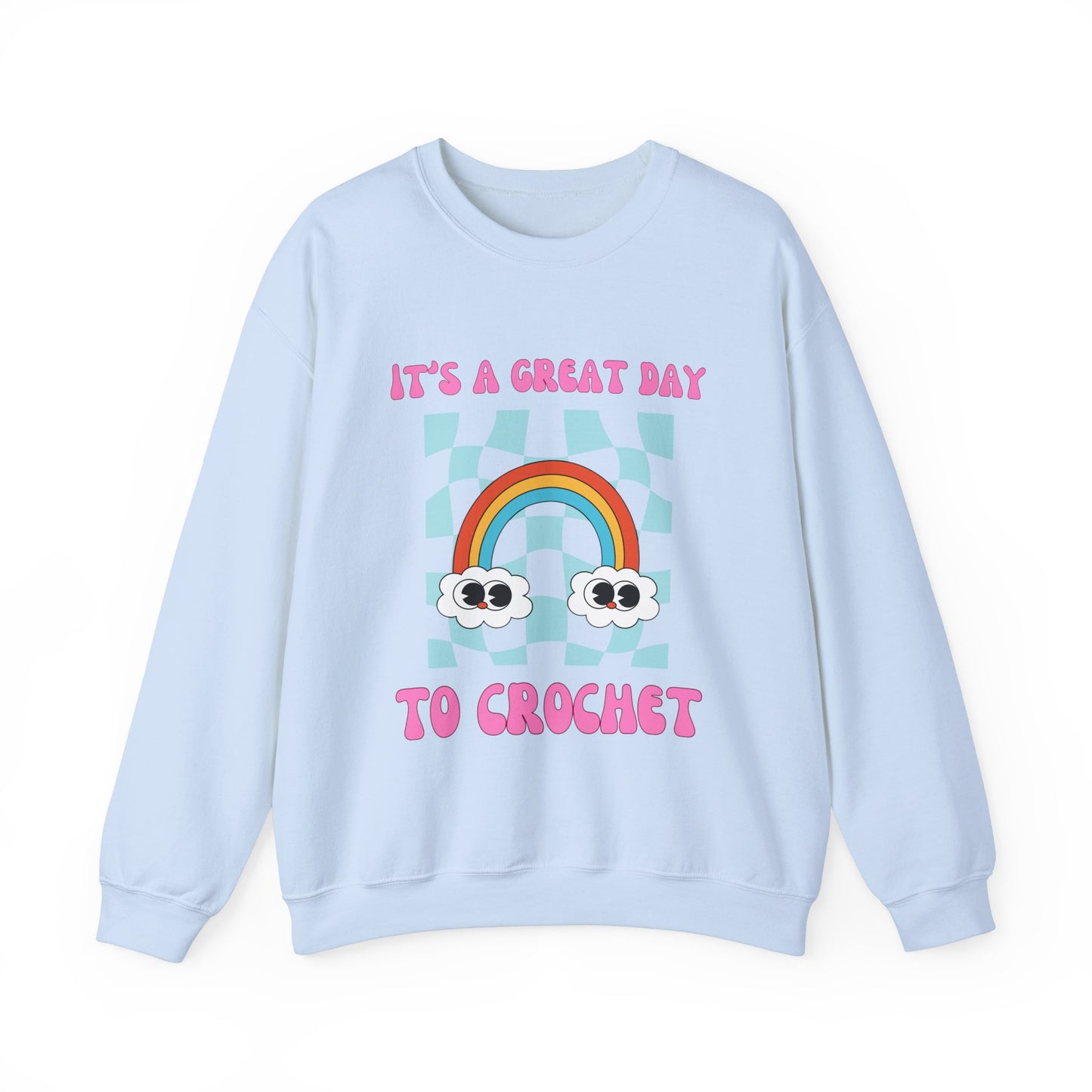 Crochet Lover Unisex Sweatshirt, Crafting Crewneck Jumper, Handmade Gift Idea, Cozy Sweater, Crocheting Enthusiast Apparel