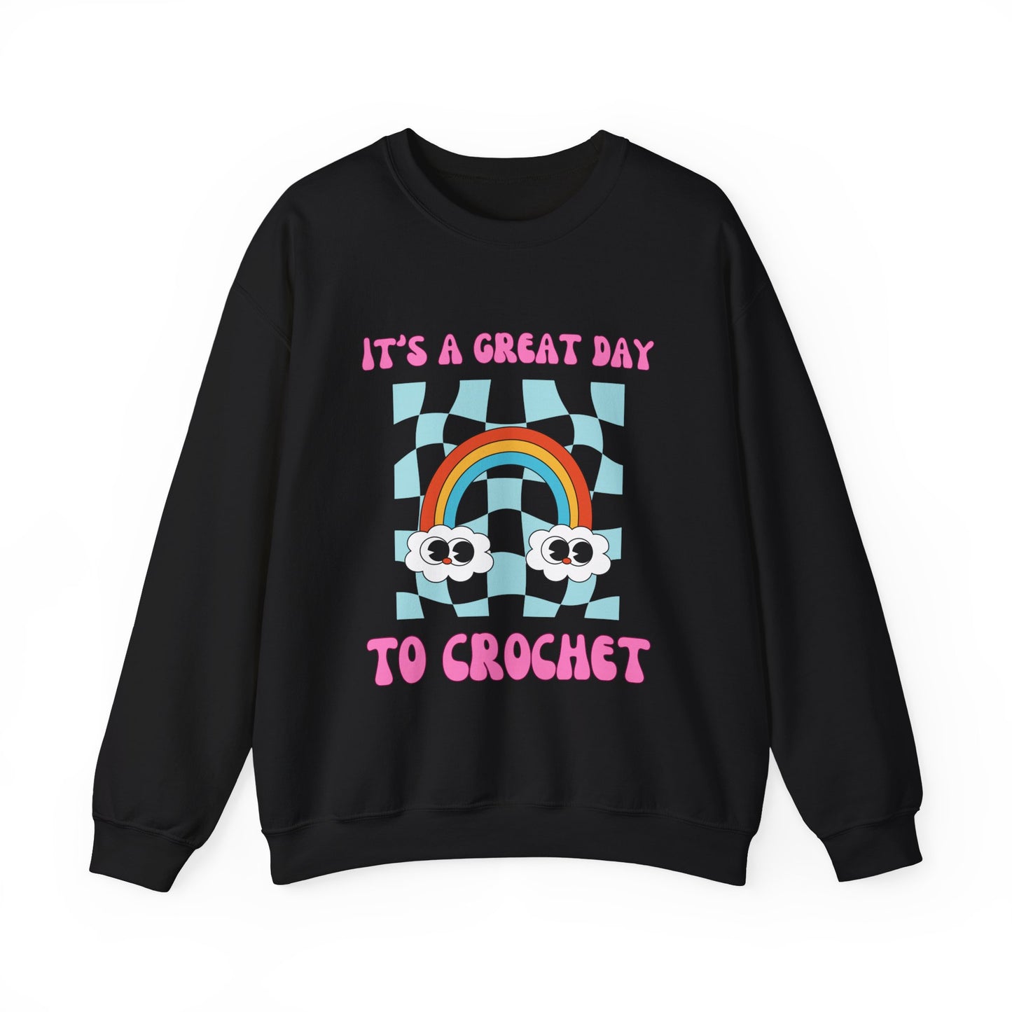 Crochet Lover Unisex Sweatshirt, Crafting Crewneck Jumper, Handmade Gift Idea, Cozy Sweater, Crocheting Enthusiast Apparel