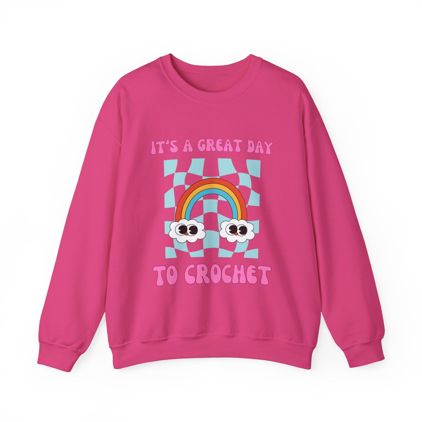 Crochet Lover Unisex Sweatshirt, Crafting Crewneck Jumper, Handmade Gift Idea, Cozy Sweater, Crocheting Enthusiast Apparel