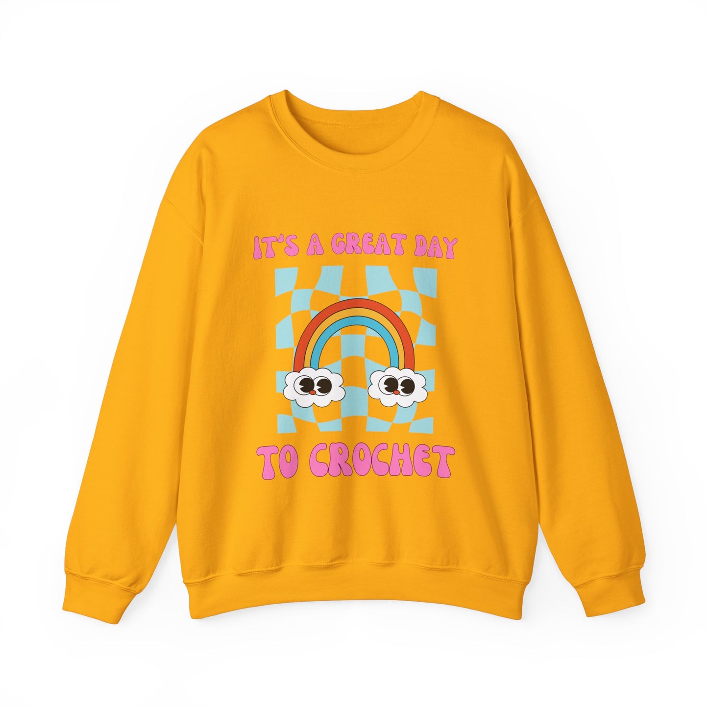 Crochet Lover Unisex Sweatshirt, Crafting Crewneck Jumper, Handmade Gift Idea, Cozy Sweater, Crocheting Enthusiast Apparel