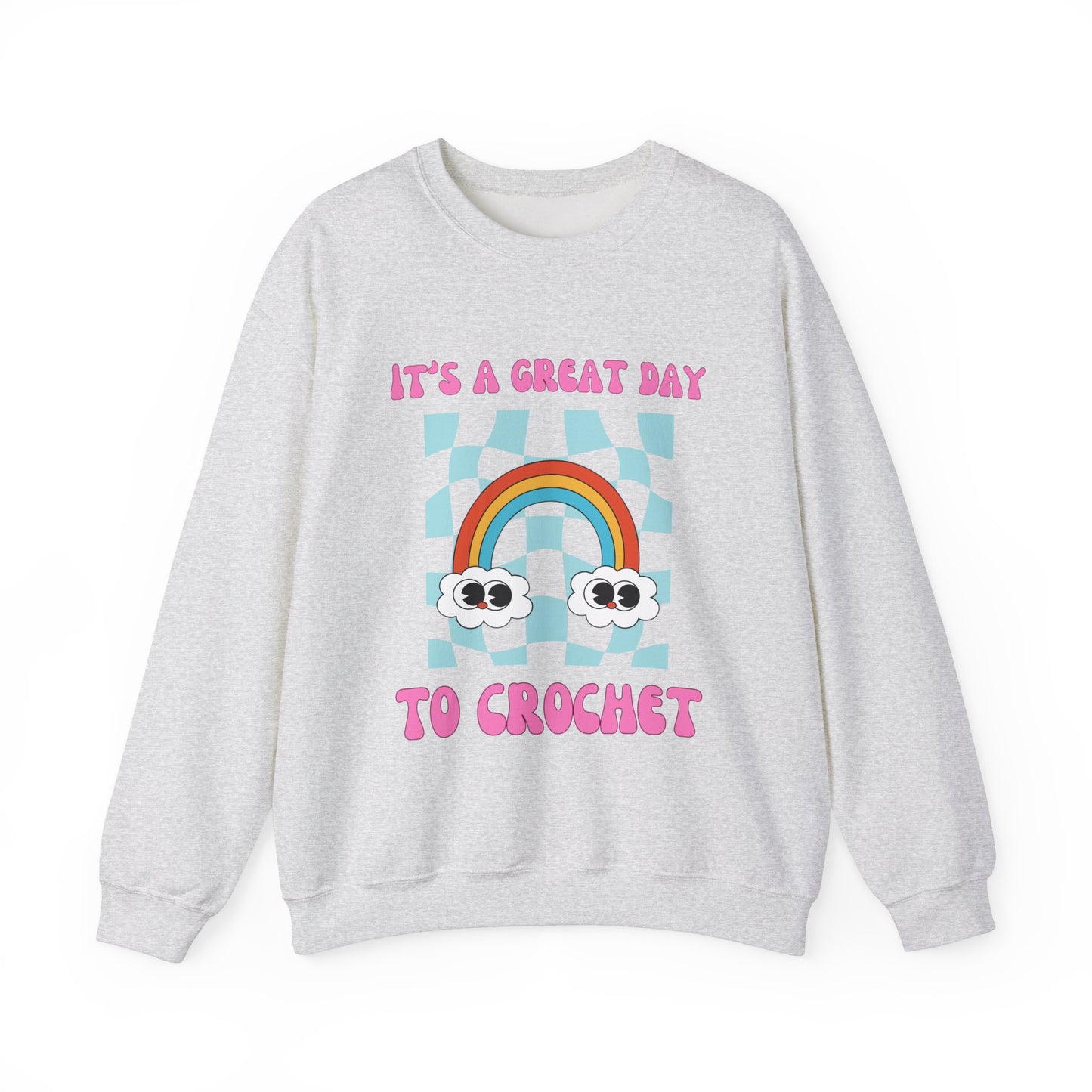 Crochet Lover Unisex Sweatshirt, Crafting Crewneck Jumper, Handmade Gift Idea, Cozy Sweater, Crocheting Enthusiast Apparel