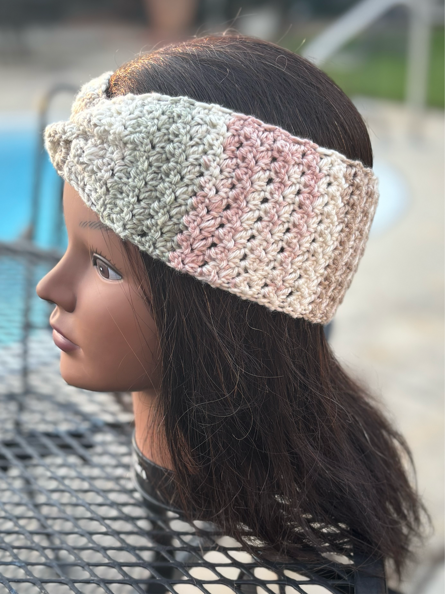 Multicolor Crochet Ear Warmer